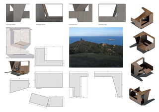 Despiece
Fachada Norte
Planta
Fachada Oeste Fachada Sud Fachada Este
 