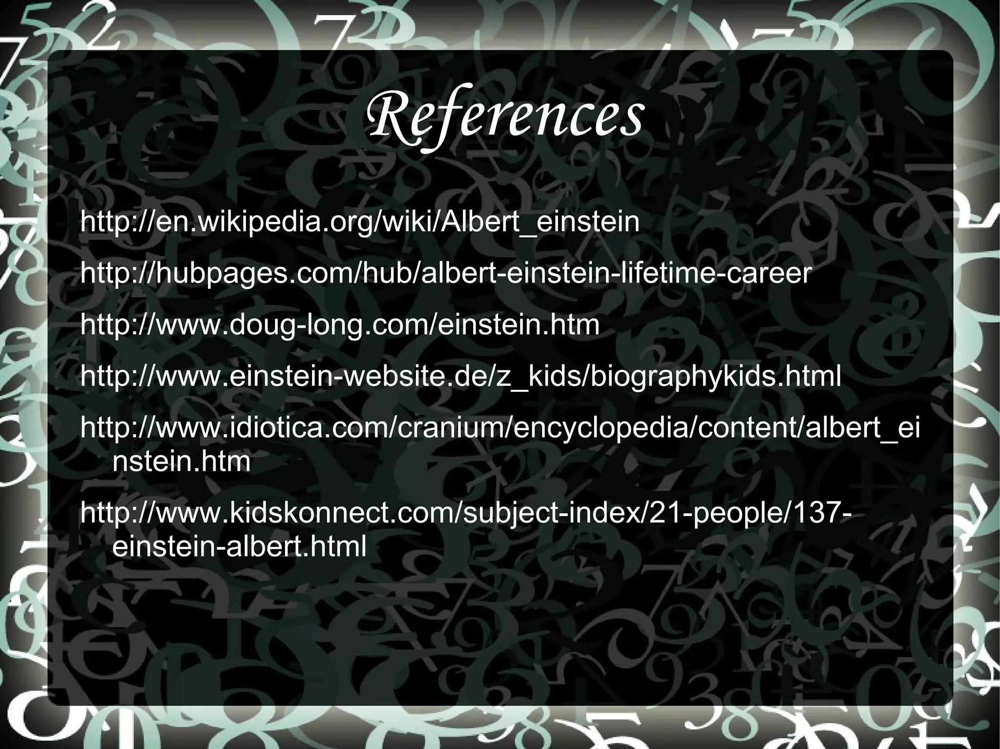 Accomplishments Special Relativity 