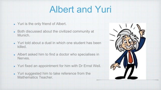 Albert Einstein at school | PPT