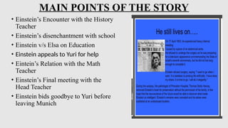 ALBERT EINSTEIN AT SCHOOL STD 11.CBSEpptx | PPTX