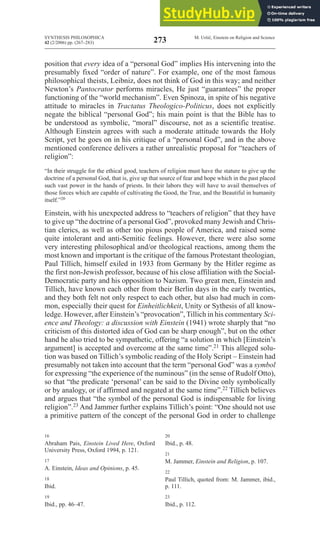 Albert Einstein Science Et Religion | PDF