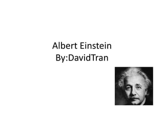 Albert einstein slide | PPTX