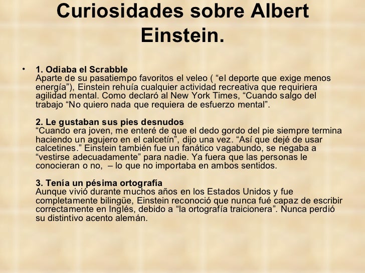 Albert einstein slideshare
