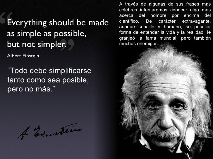 Albert Einstein Sobre La Crisis Y Otras Citas