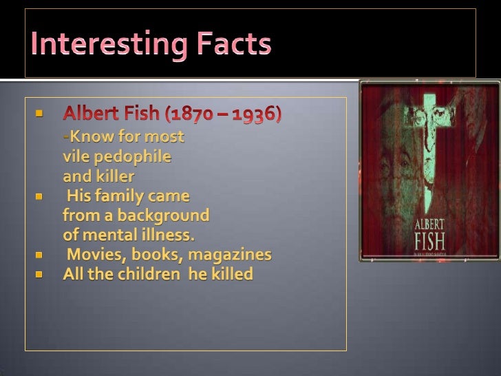 albert fish