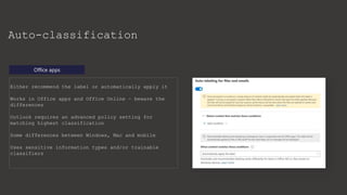 CollabDaysBE - Microsoft Purview Information Protection demystified | PPTX