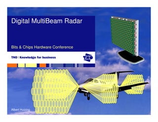 Albert Huizing
Bits & Chips Hardware Conference
Digital MultiBeam Radar
 