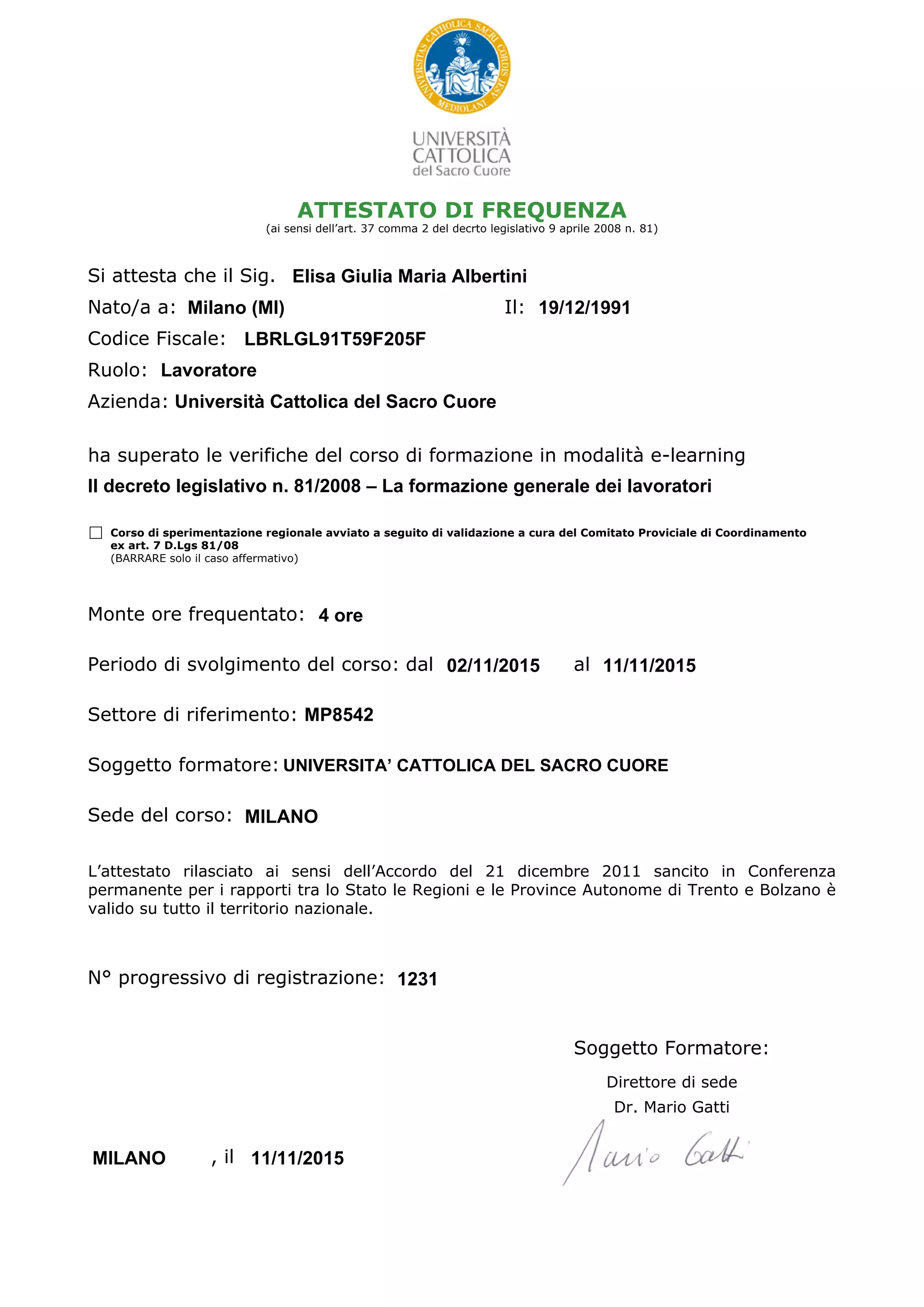 test sicurezza sul lavoro pdf