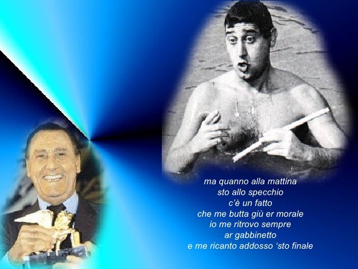 Alberto Sordi E Va E Va Testo