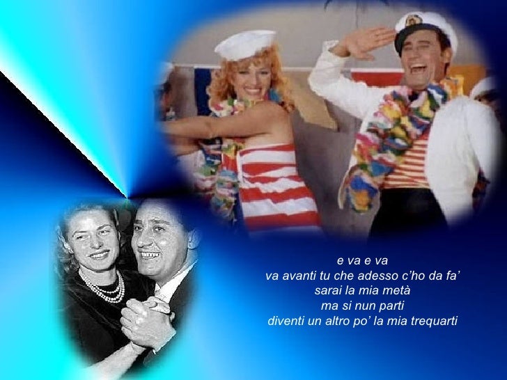 Alberto Sordi E Va E Va Testo