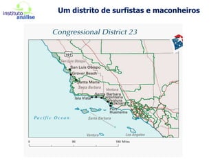 Um distrito de surfistas e maconheiros