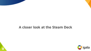 A closer look at the Steam Deck
6
 