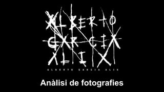 Anàlisi de fotografies

 