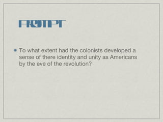 Unit 2 US History Period 3 ppt | PPT