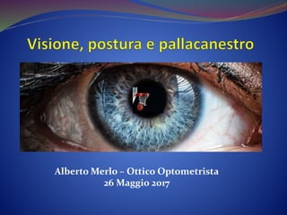 Alberto Merlo – Ottico Optometrista
26 Maggio 2017
 