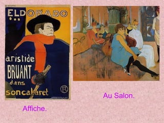 Affiche.
Au Salon.
 