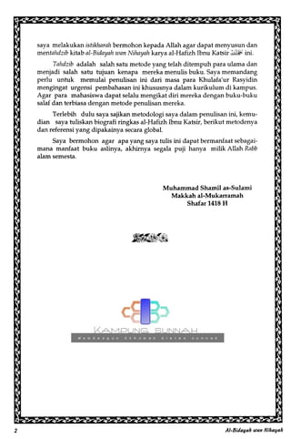 Al Bidayah Wan Nihayah