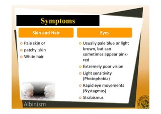 Albinism | PDF