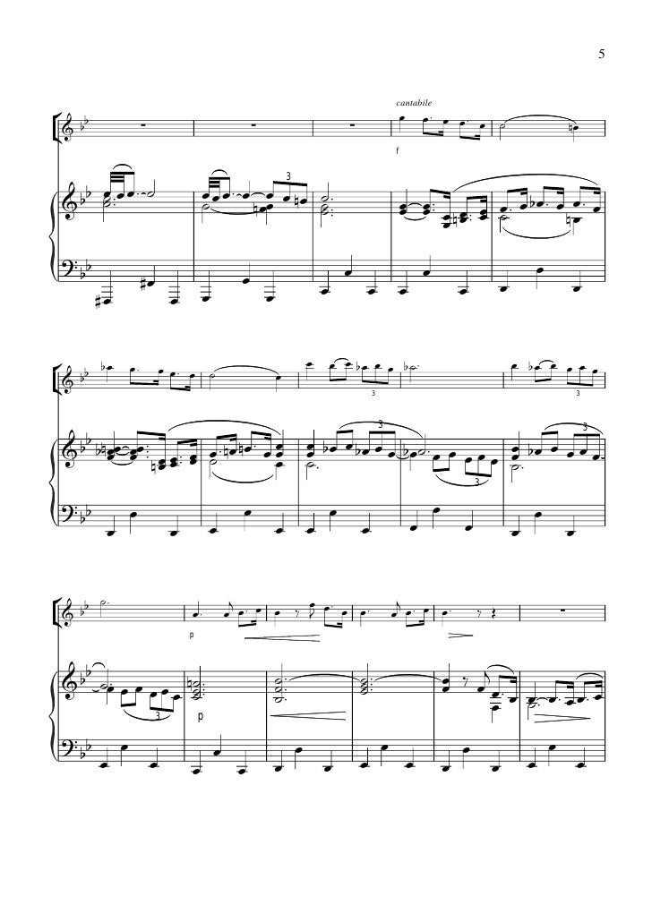 adagio in g minor for piano and violin duet zelda violin sheet music