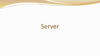 Server Farm
Game Server
Game Server
Game Server
Login Server
World Server
Marketplace Server
GoldMarket Server
Statistics ...