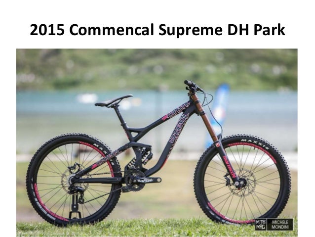 commencal supreme dh park