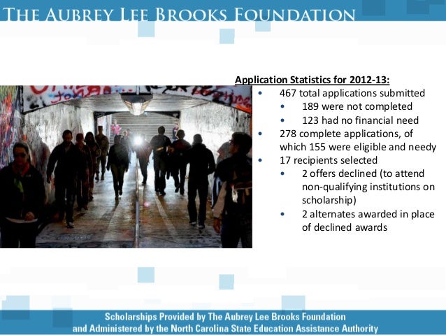 Aubrey Lee Brooks Scholarship1