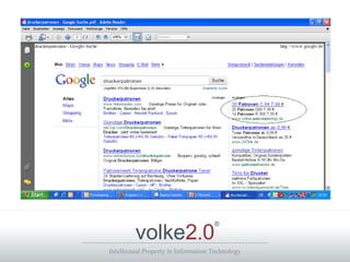 Intellectual Property in Information Technology
volke2.0
®
 