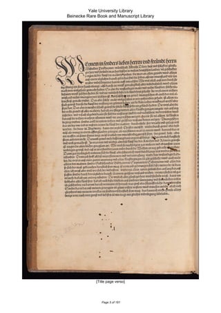 Yale University Library
Beinecke Rare Book and Manuscript Library

[Title page verso]

Page 5 of 181

 