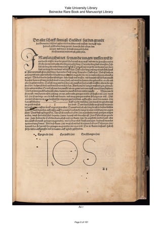 Yale University Library
Beinecke Rare Book and Manuscript Library

Aii r

Page 6 of 181

 