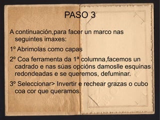 PASO 2 Descargamos imaxes sobre o tema que vamos a publicar,neste caso,linces e abrimolas como capas. 