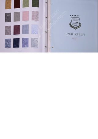 Album sổ mẫu Rèm cửa Bạch Dương