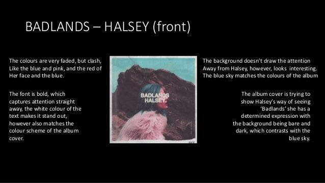 wallpapers Halsey Album Cover Badlands album cover analysis