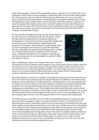 Album cover evaluation | DOCX