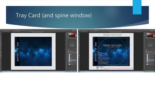 Tray Card (and spine window)