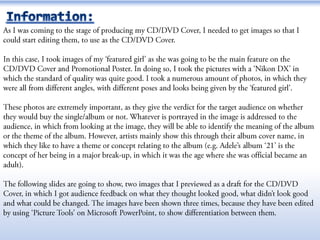 Album Cover Preview/Draft