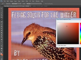 Album cover production