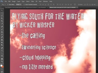 Album cover production