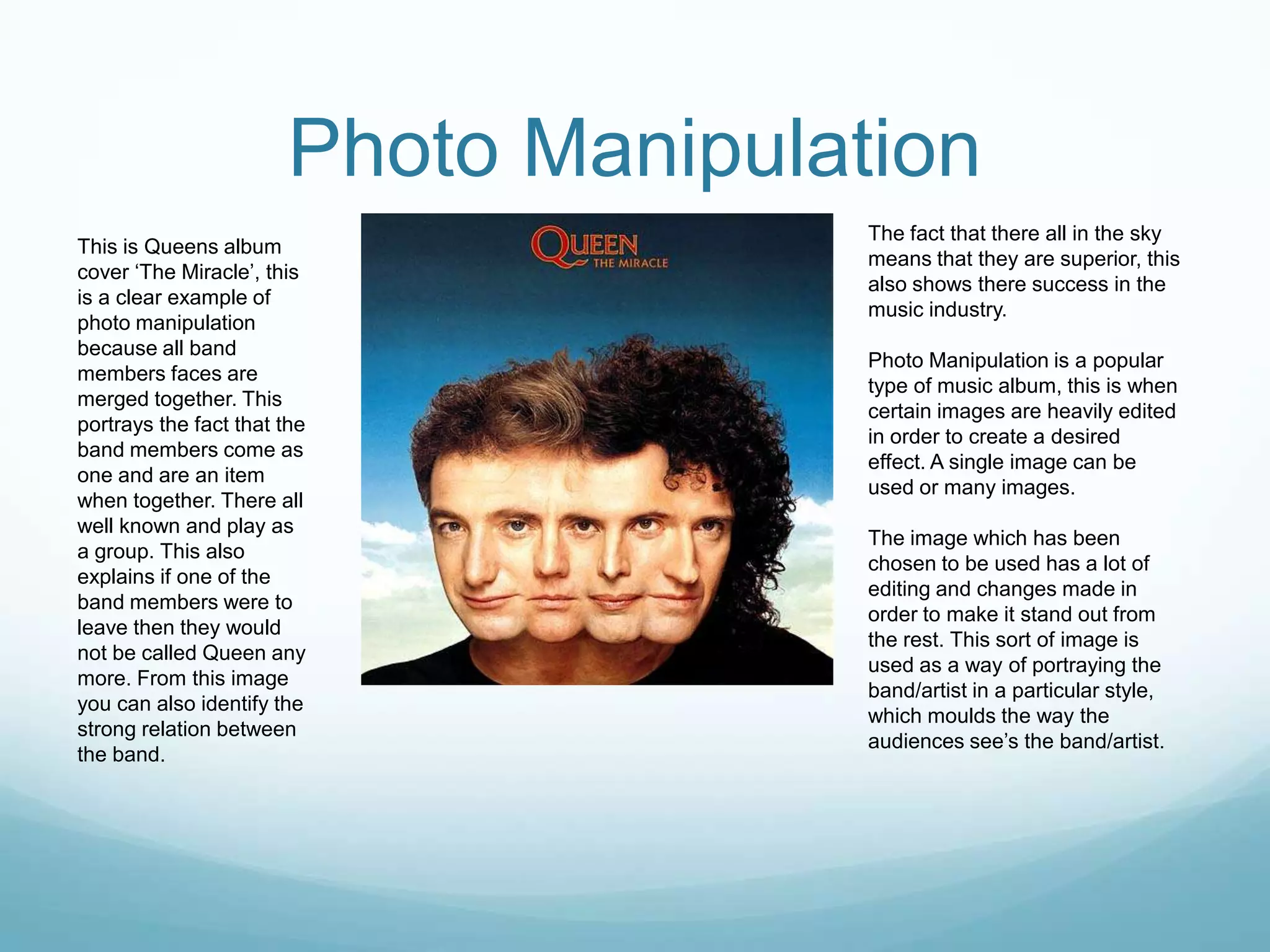Types of Album covers PPT