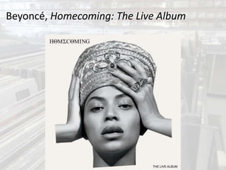 Beyoncé, Homecoming: The Live Album
 