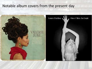 Notable album covers from the present day 
 