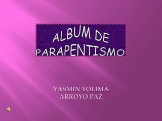 ALBUM DE PARAPENTISMO YASMIN YOLIMA ARROYO PAZ 