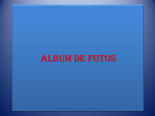 ALBUM DE FOTOS
 