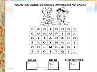 R –
R – R –
03/08/2020
Creche Gonzaga - Aula remota - Professora
Izabel Rodrigues
25
 