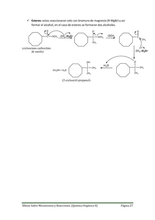 Nomenclatura, Mecanismo y Reacciones_ Quimica Organica II