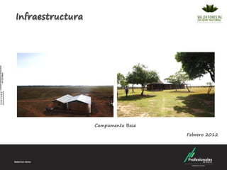 Infraestructura




                  Campamento Base

                                    Febrero 2012
 