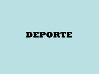 DEPORTE 