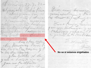 No se si estamos engañados 