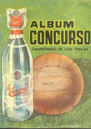 Album Futbol 1964 65