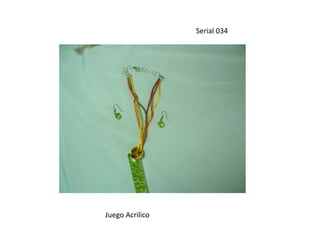 Serial 034Juego Acrilico