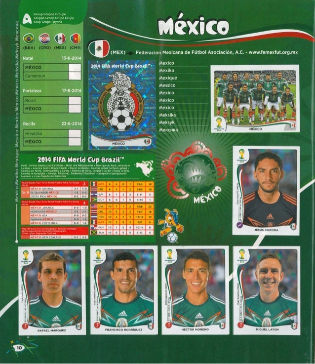 Album Panini Fifa World Cup Brasil 2014
